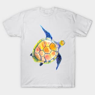 Watercolor Sea Turtle T-Shirt